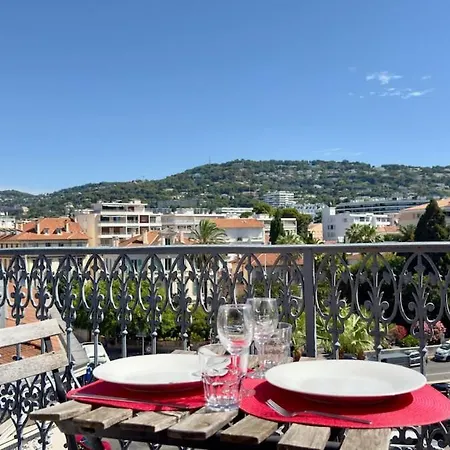 Scene & Palmiers - Cannes